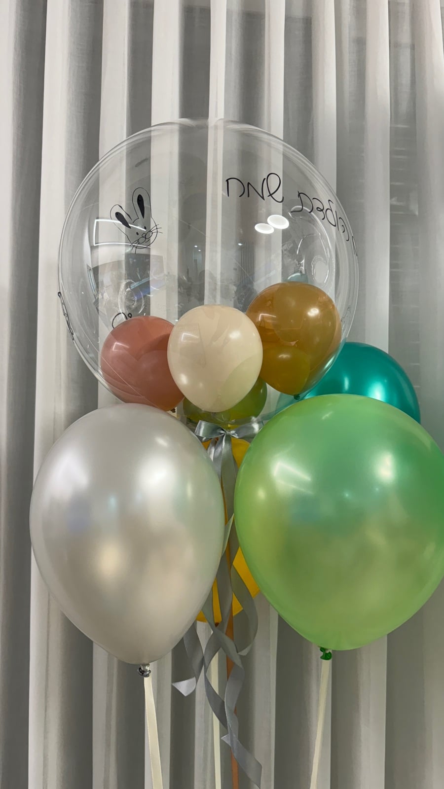 זר בלונים יום הולדת חיות (ניתן לשנות קונספט) – תמונה 4