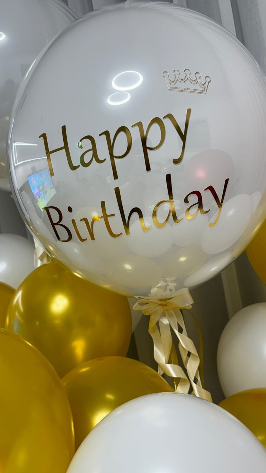 בלון בובו “Happy Birthday” – תמונה 2